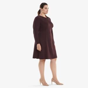 M.M Laufuer The Ellis Dress—Textured Ponte